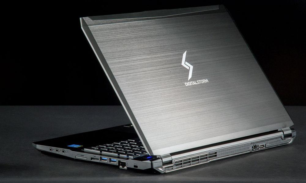 Digital Storm Triton laptop lid