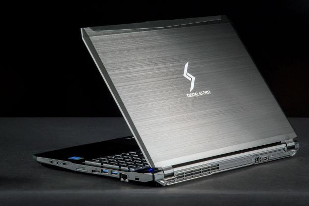 Digital Storm Triton laptop lid