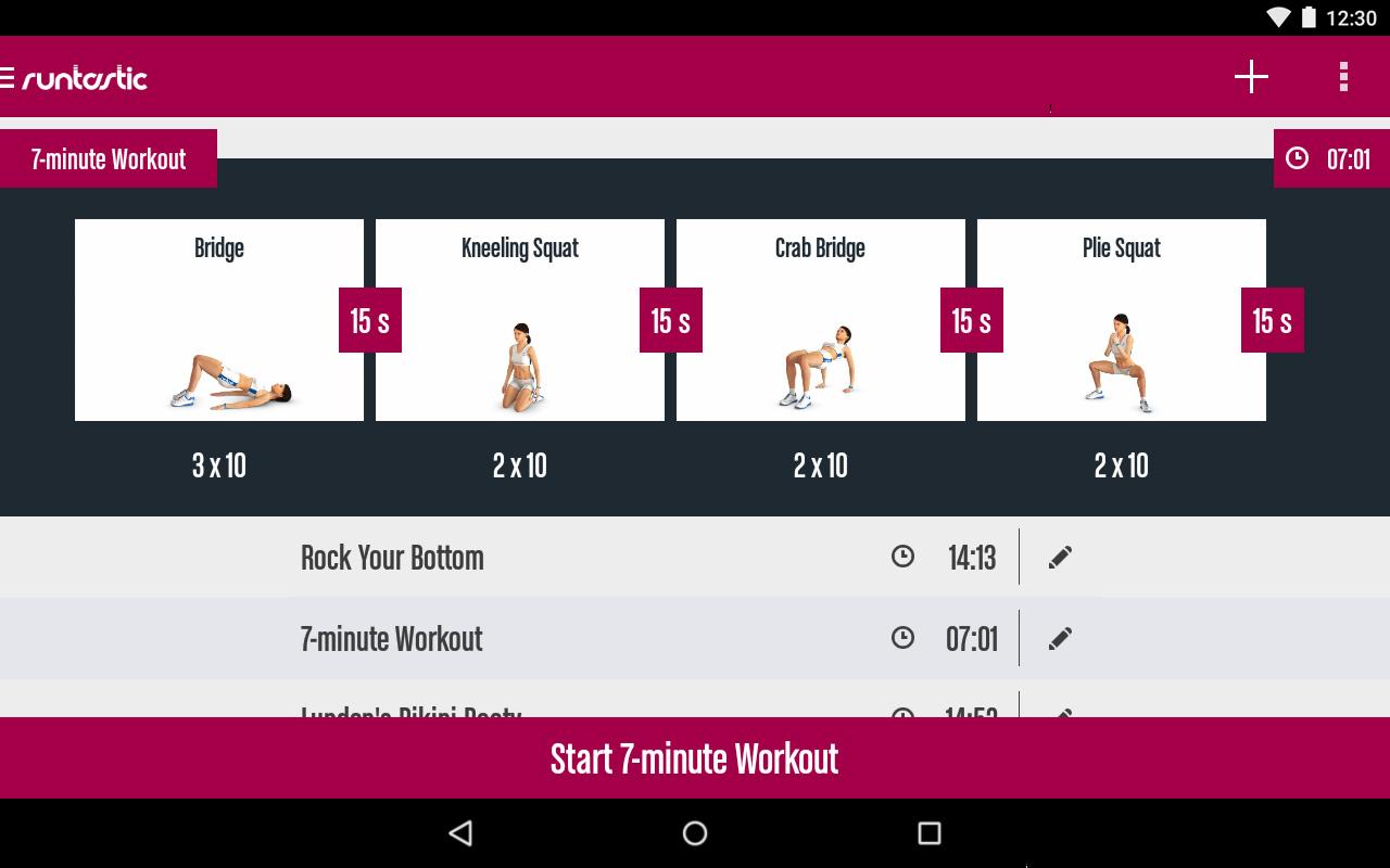 runtastic butt trainer