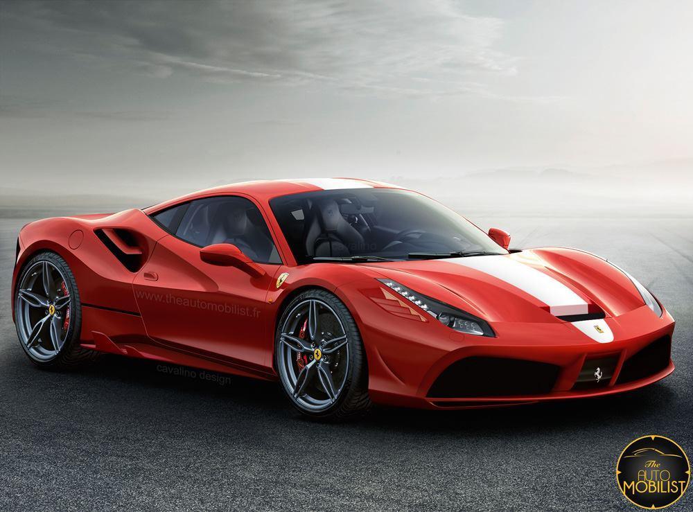 Ferrari 488 GTB Speciale rendering