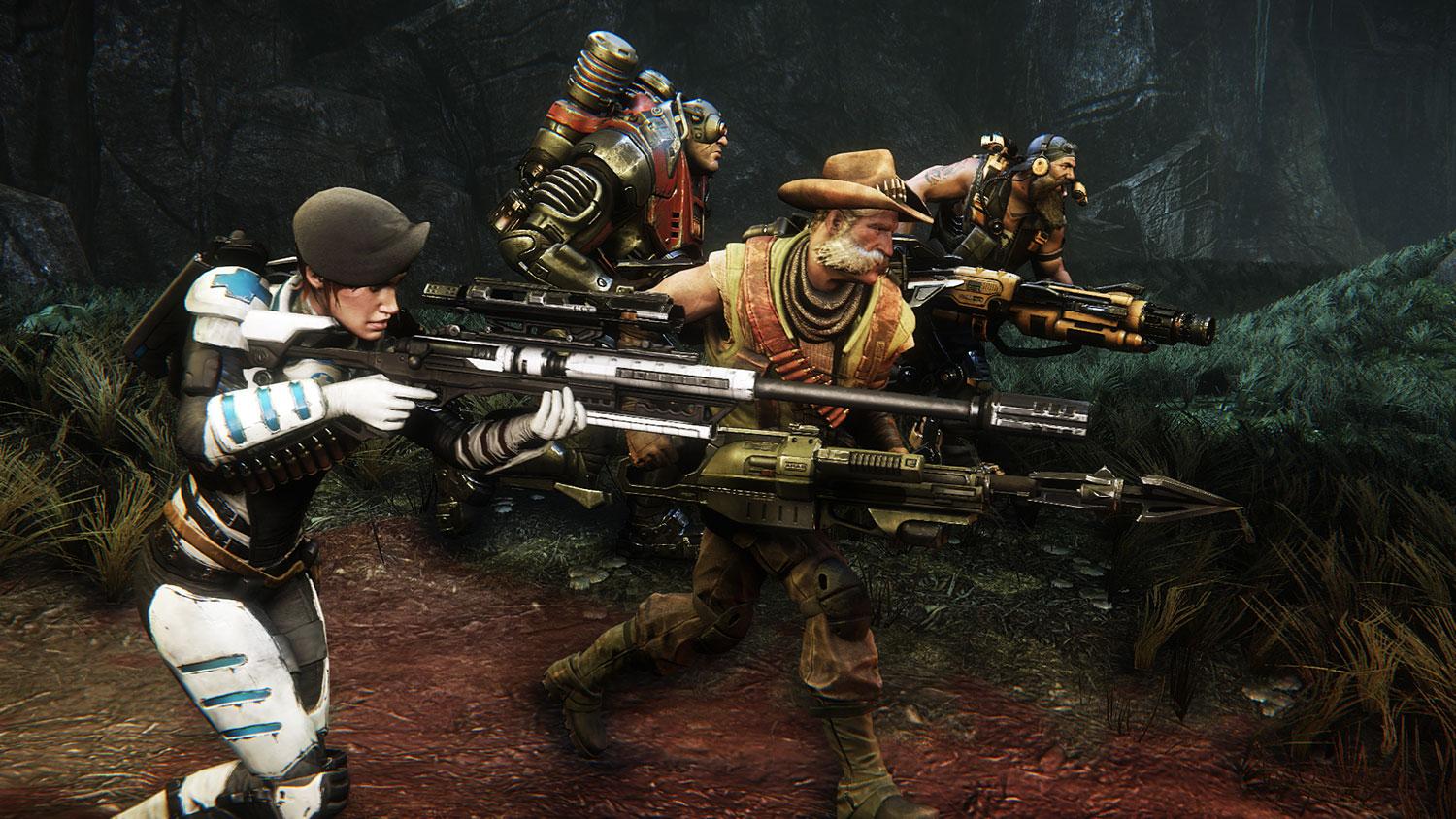 multiplayer shooter evolve will be free to play on pc starting today  feb screenshot 1