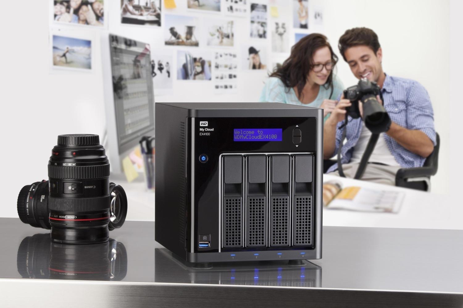 western digital puts extra horsepower into newest my cloud network hard drives ex4100 expert seri