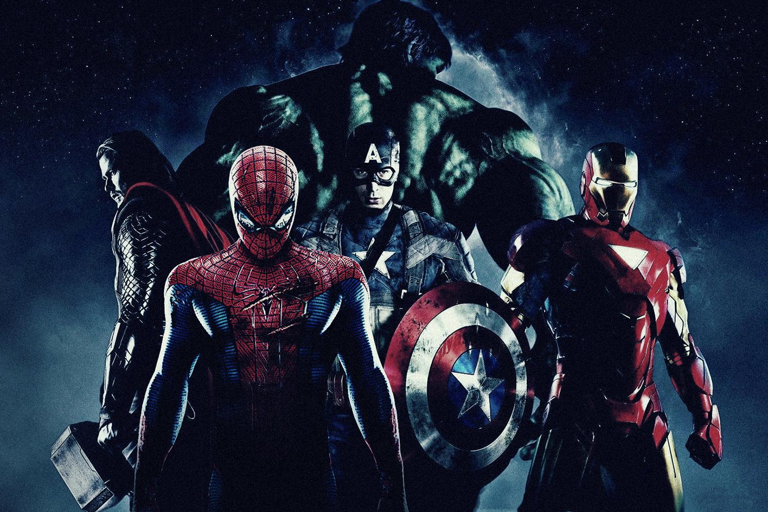 Spider Man Avenger Marvel Universe Movies