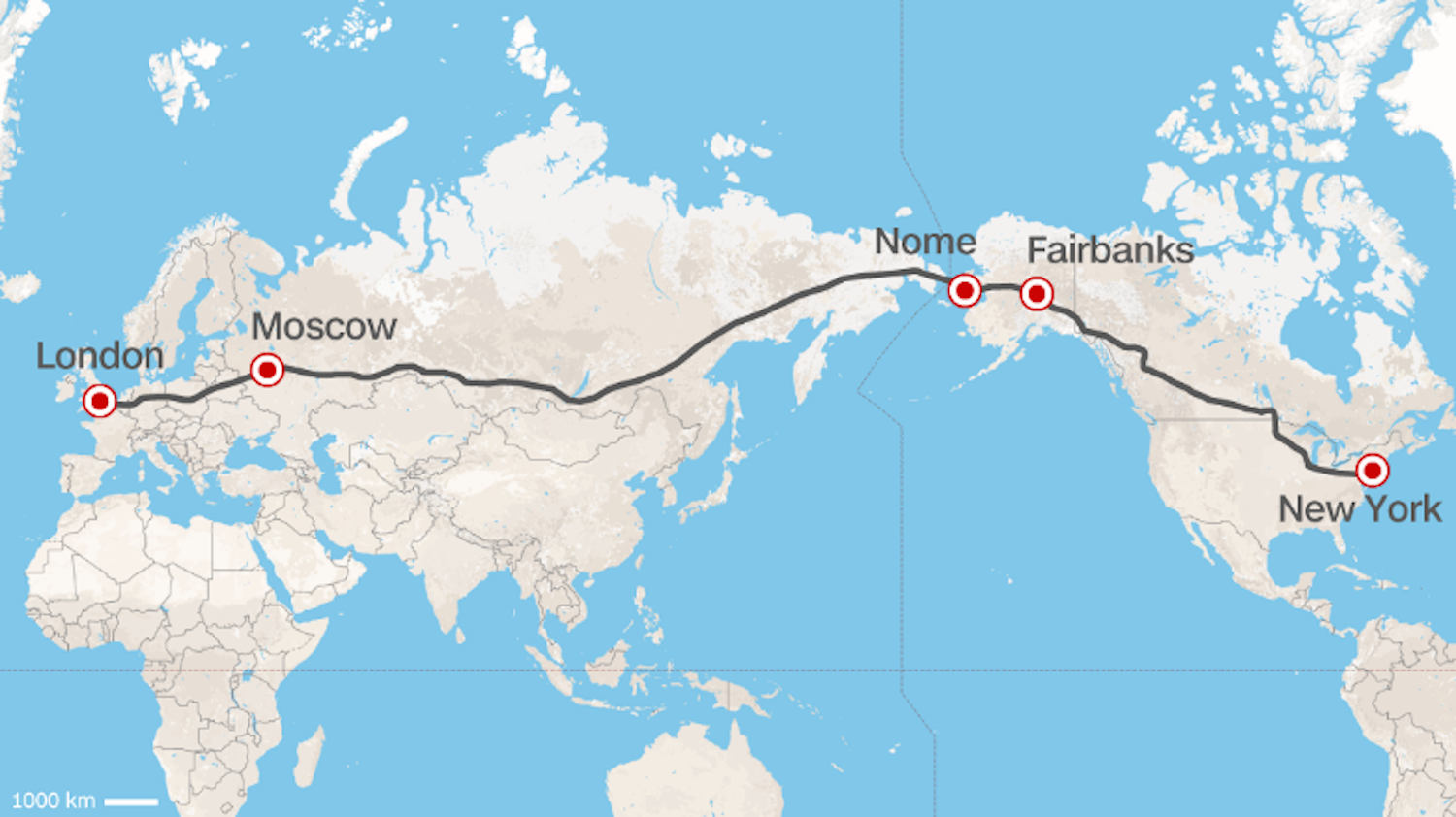 trans-siberian road map