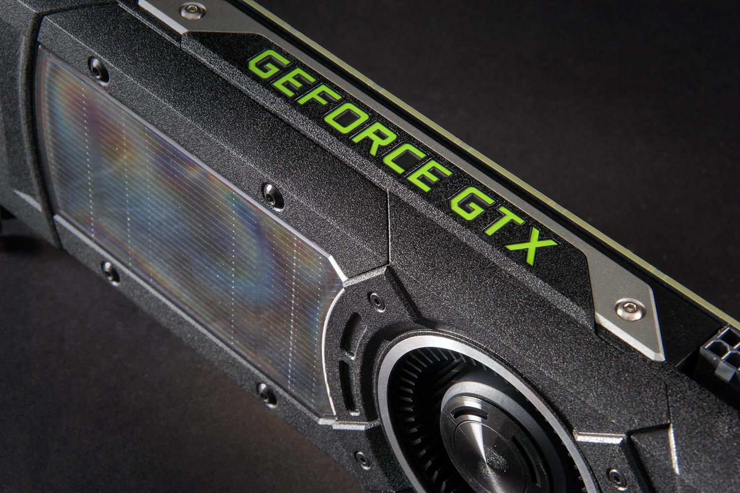 Nvidia Titan X video card angle