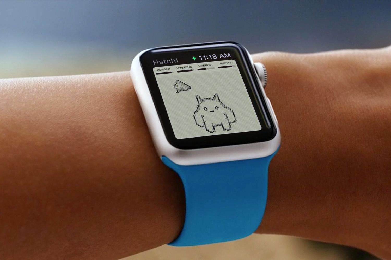 apple watch hatchi virtual pet app