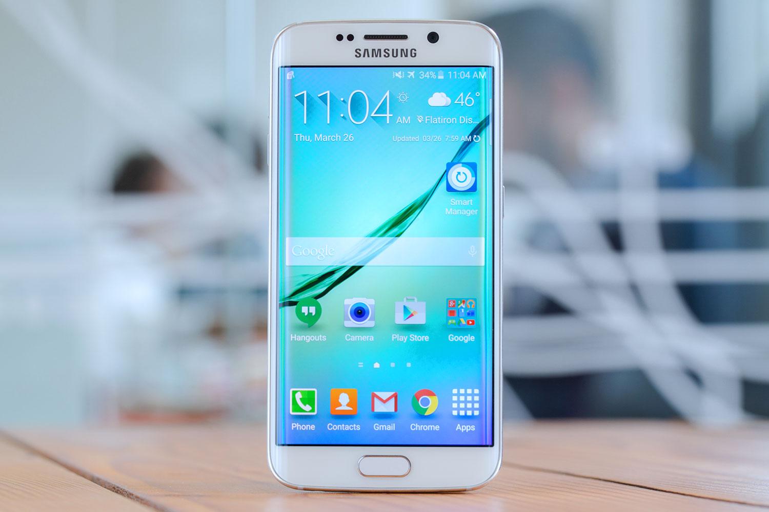 Samsung Galaxy S6 Edge home