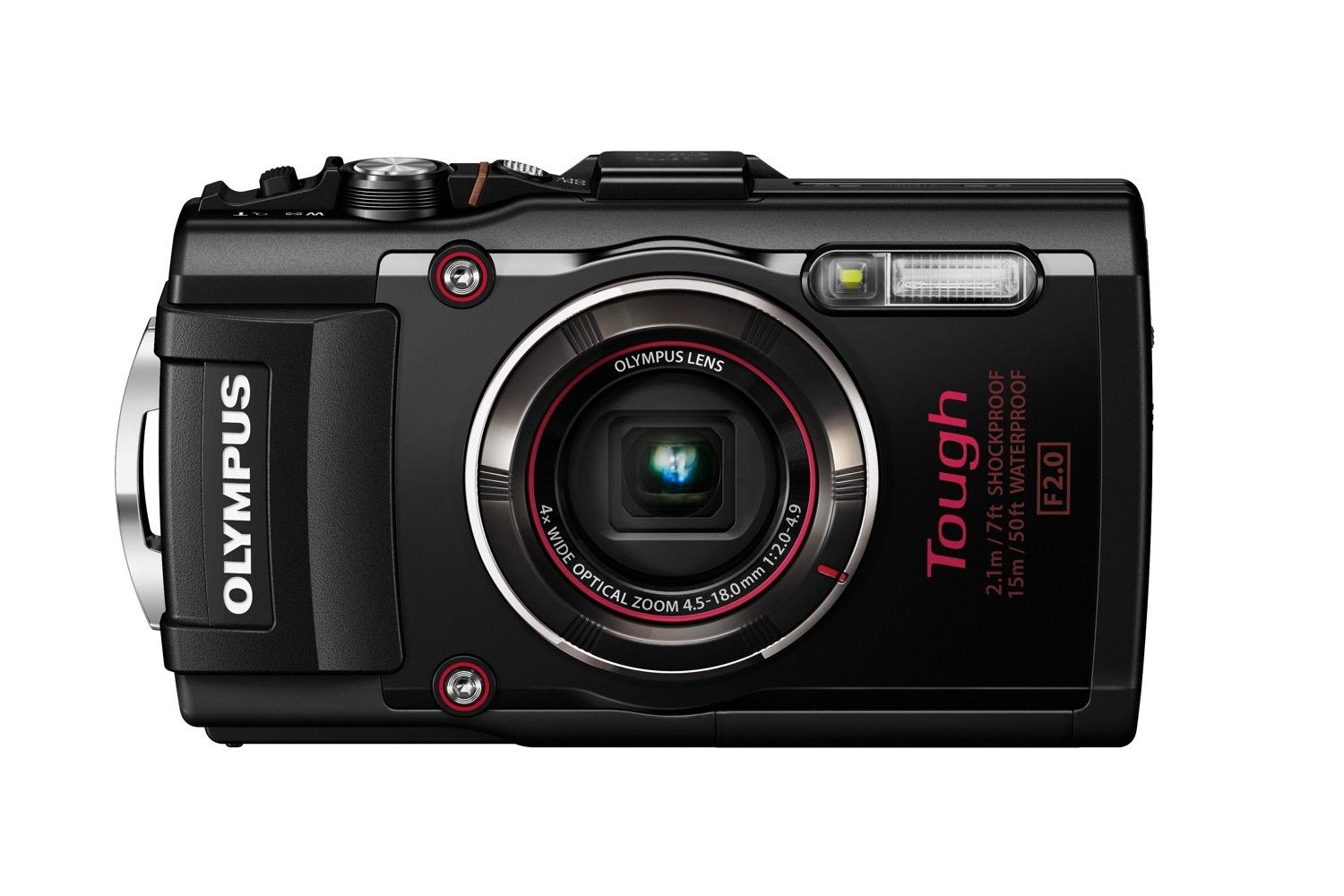 olympus tg 4 is first rugged compact to shoot uncompressed raw photos blk front