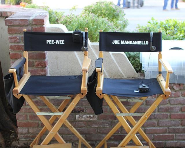 pee wee herman joe manganiello wees big holiday peewee chairs