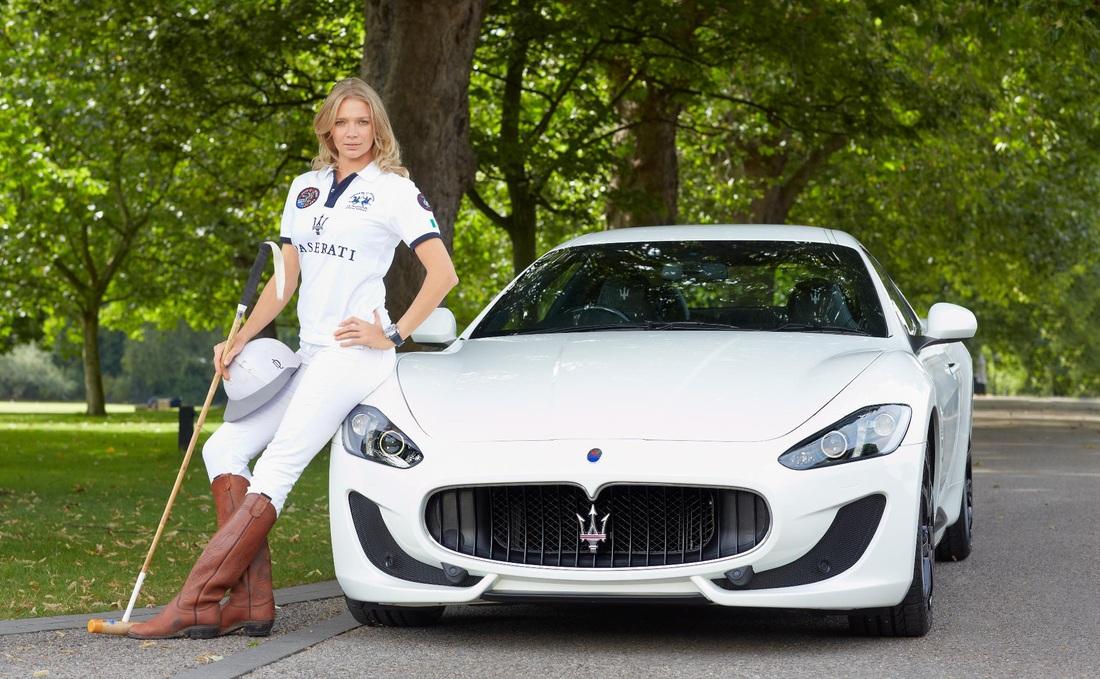 Jodie Kidd Maserati