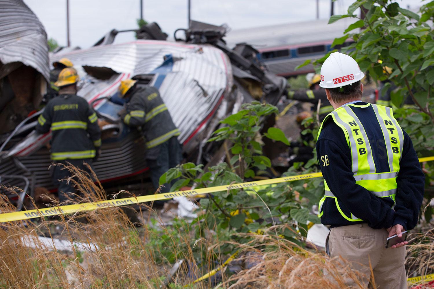 Amtrak Train 188 Derailment Philadelphia PA