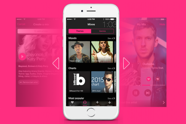 mixradio app ios android news