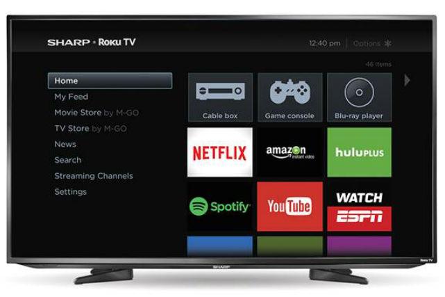 roku sharp tv best buy