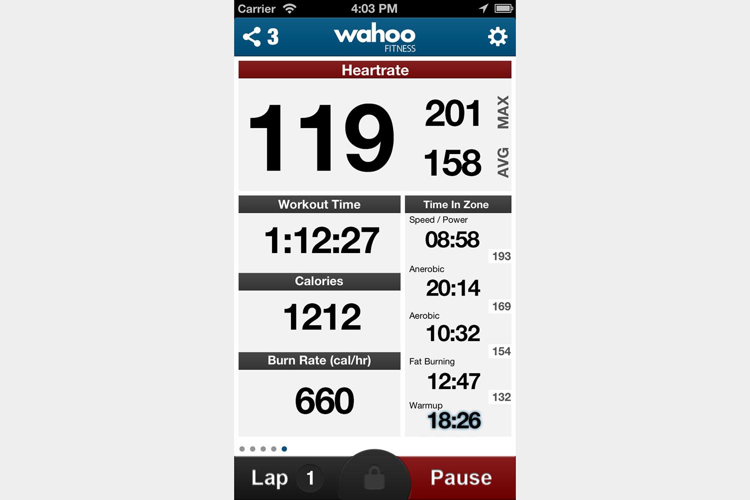 best bike apps wahoo fitness wf04 heartrate