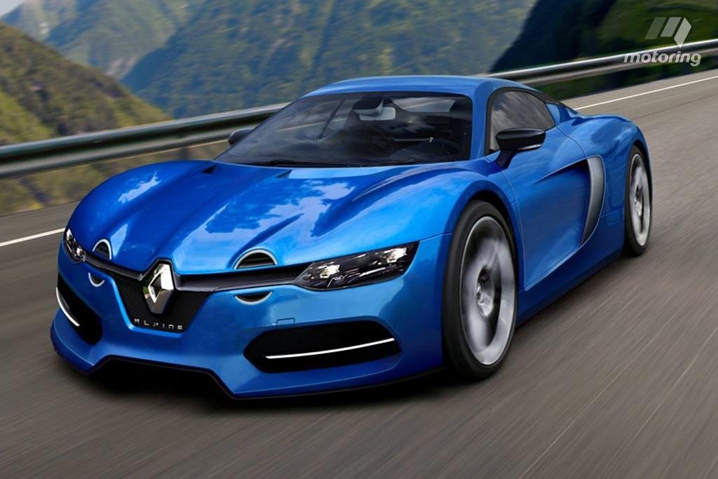 Renault Alpine rendering