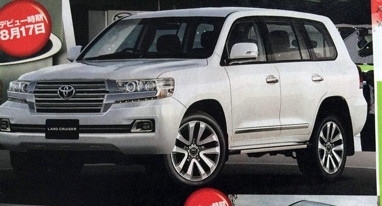 2017 Toyota Land Cruiser facelift