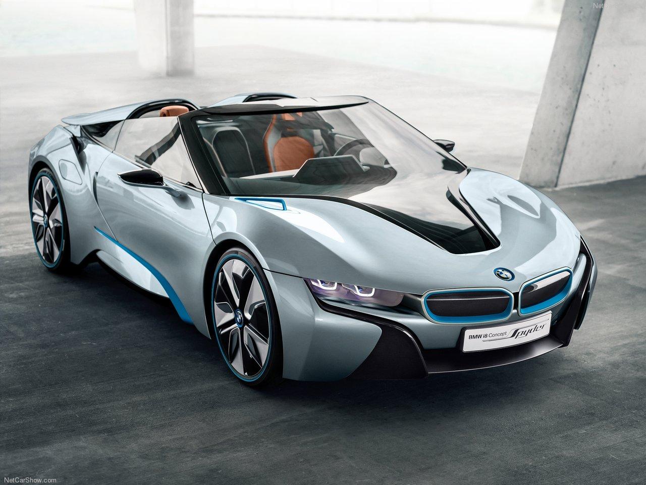 BMW i8 Spyder concept front angle