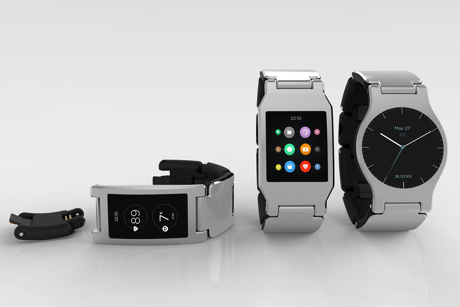 Blocks Smartwatch Press