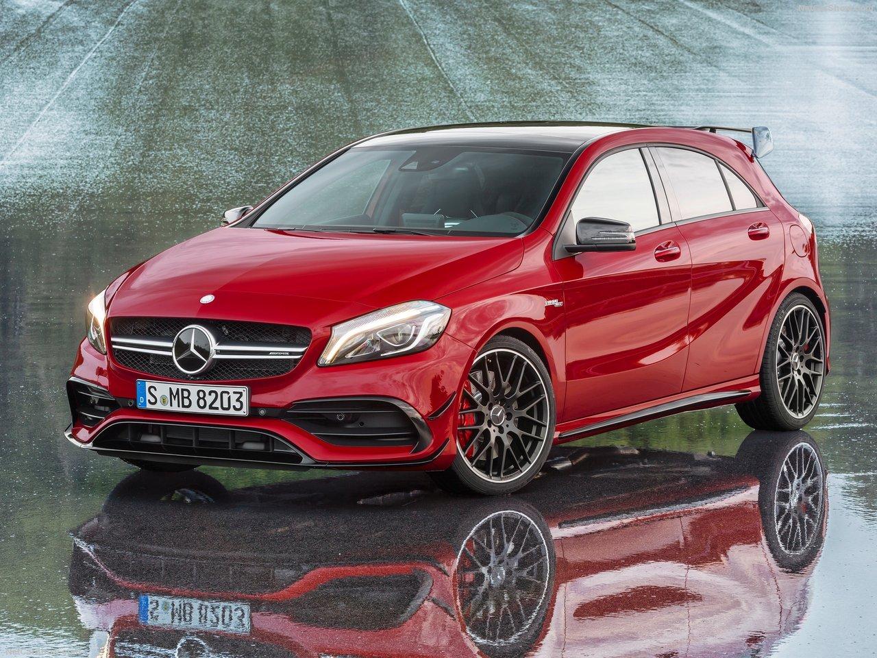 Mercedes-Benz-A45_AMG_2016 front angle