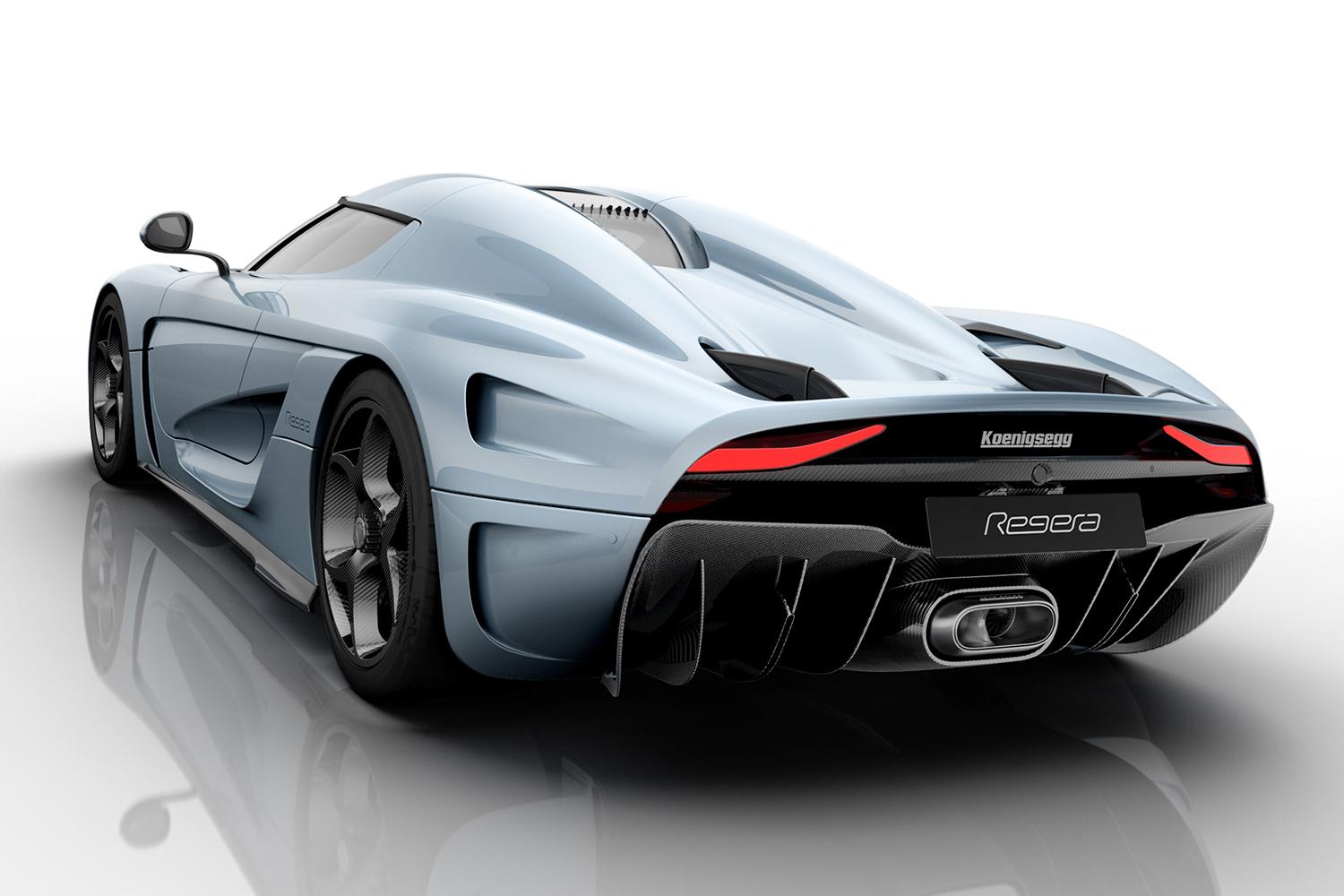 koenigsegg regera price pictures specs news megacar rear wing down