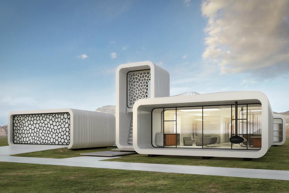 dubai 3d printed office building offce