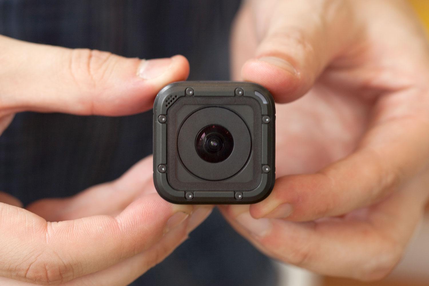 GoPro Hero 4 session hands on lens