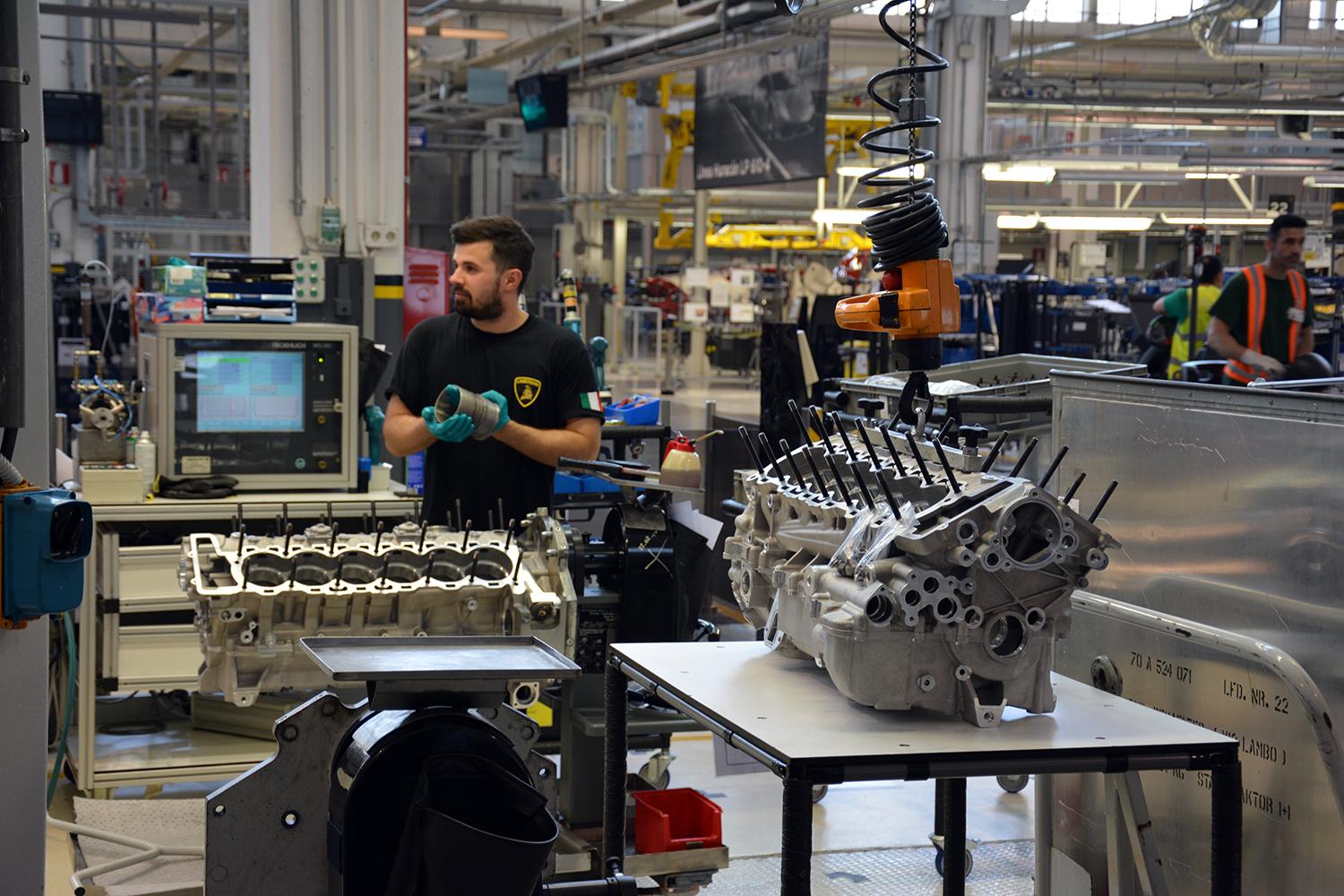 lamborghini factory tour pictures production process 0024