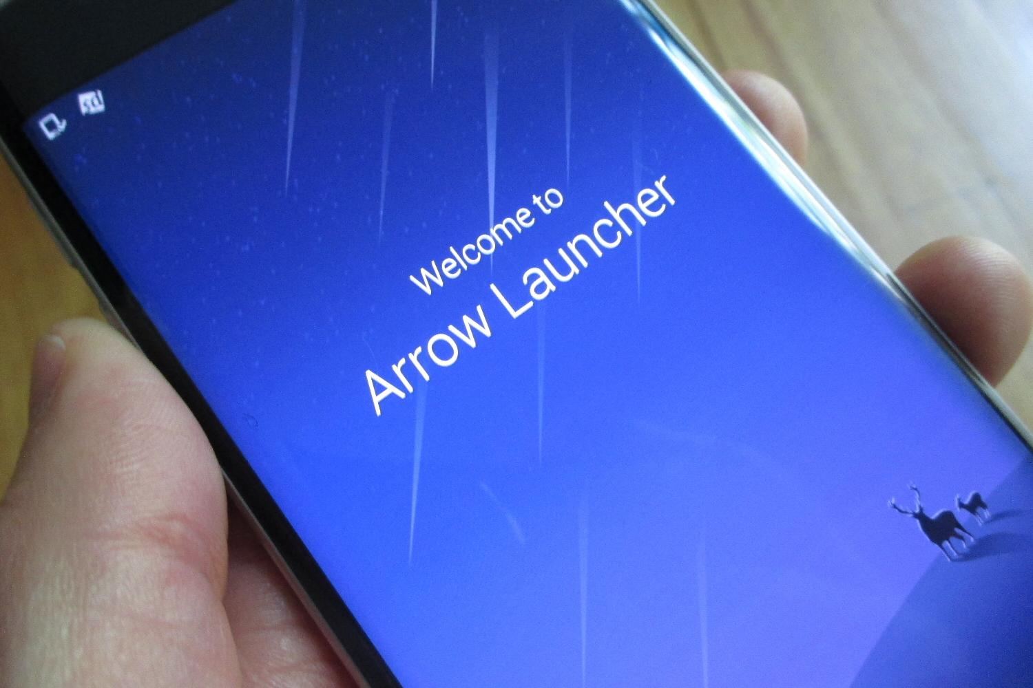 microsoft arrow launcher android splash screen 02