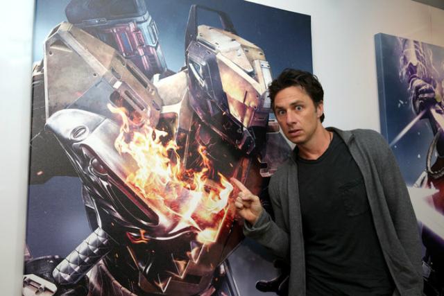 zach braff interview e3 video games at