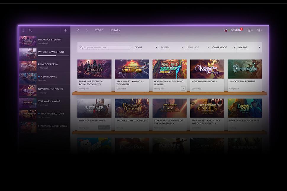 gog galaxy 1 update games