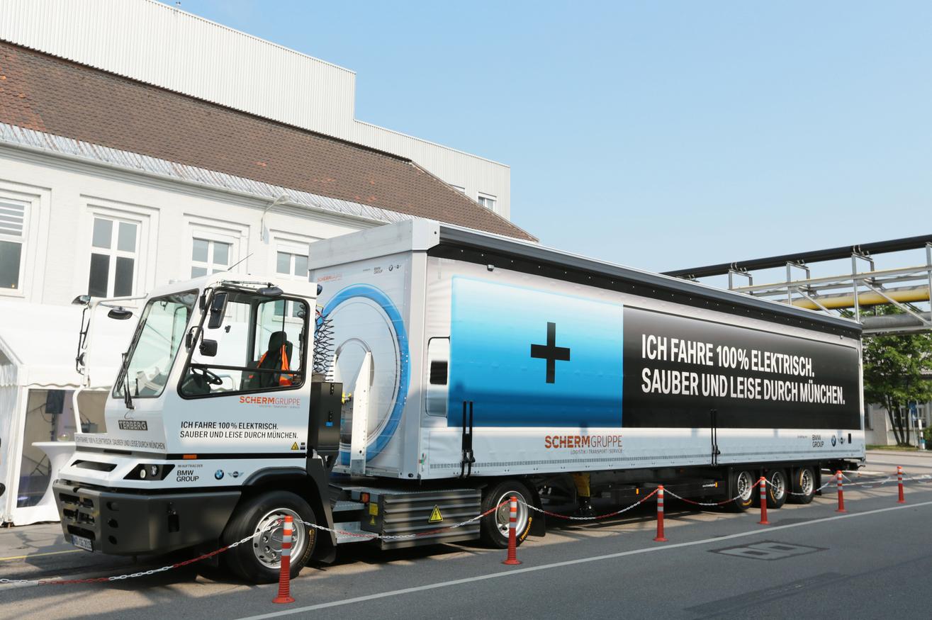 BMW electric semi truck