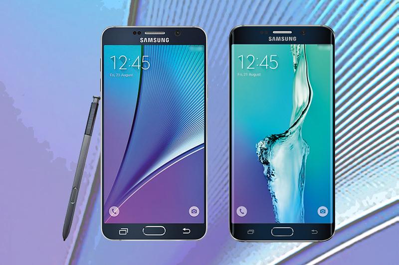 galaxy note 5 and s6 edge plus details leak out on the web samsung phablets