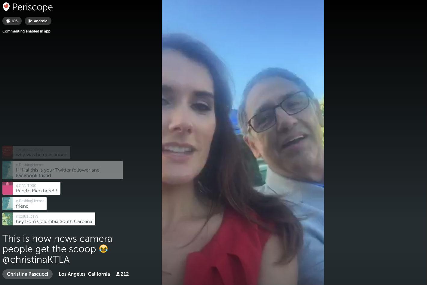 periscopes new couchmode feature for desktop lets you explore random streams fast periscope couch mode