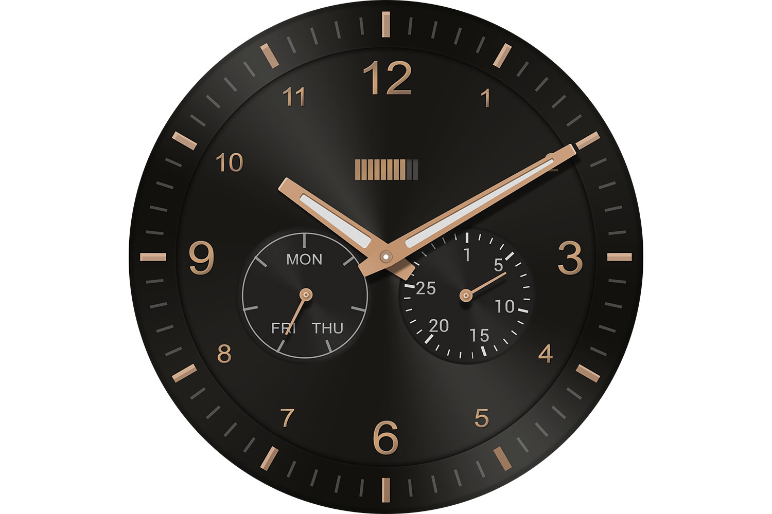 huawei watch news screen bronze