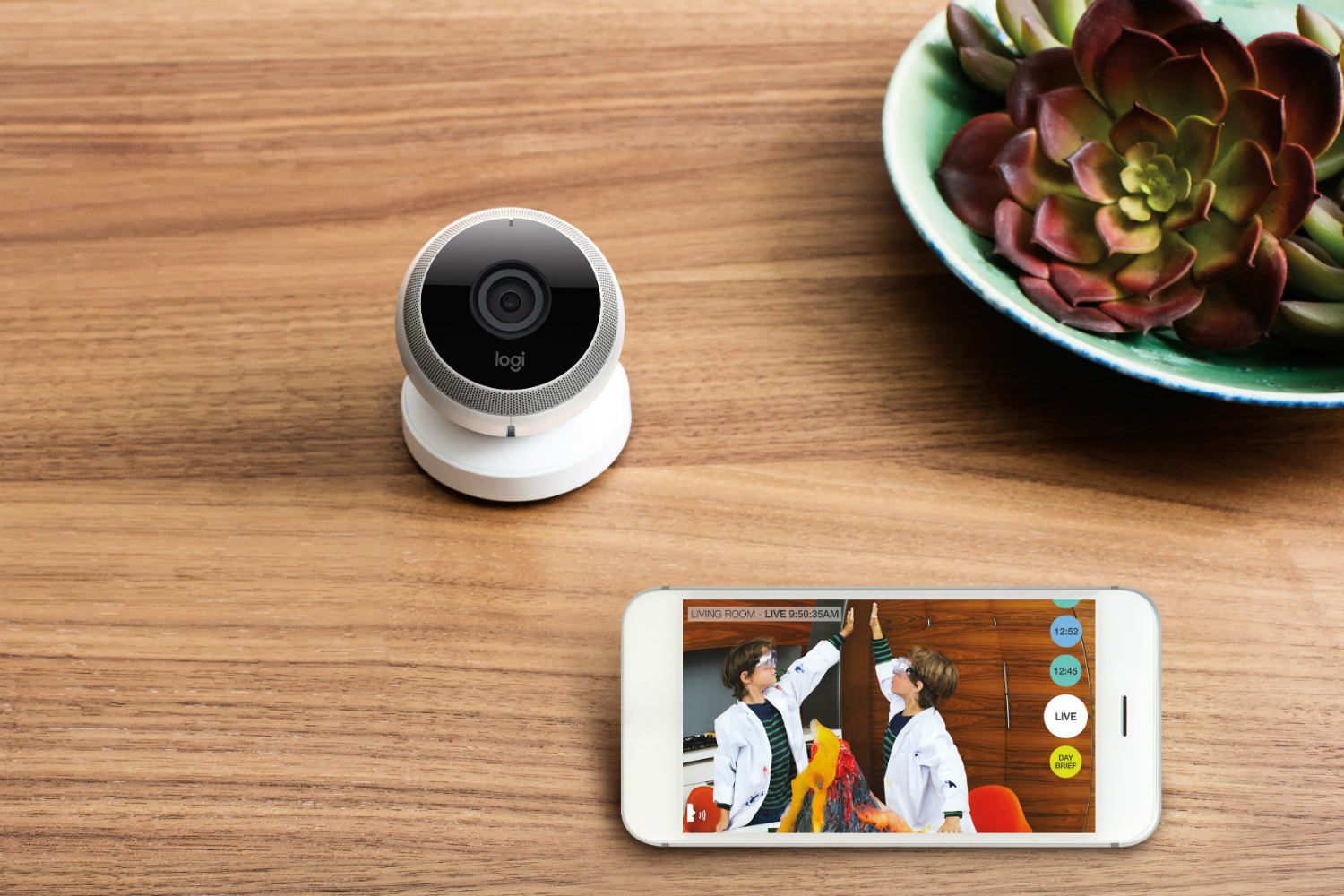 logitech circle home camera