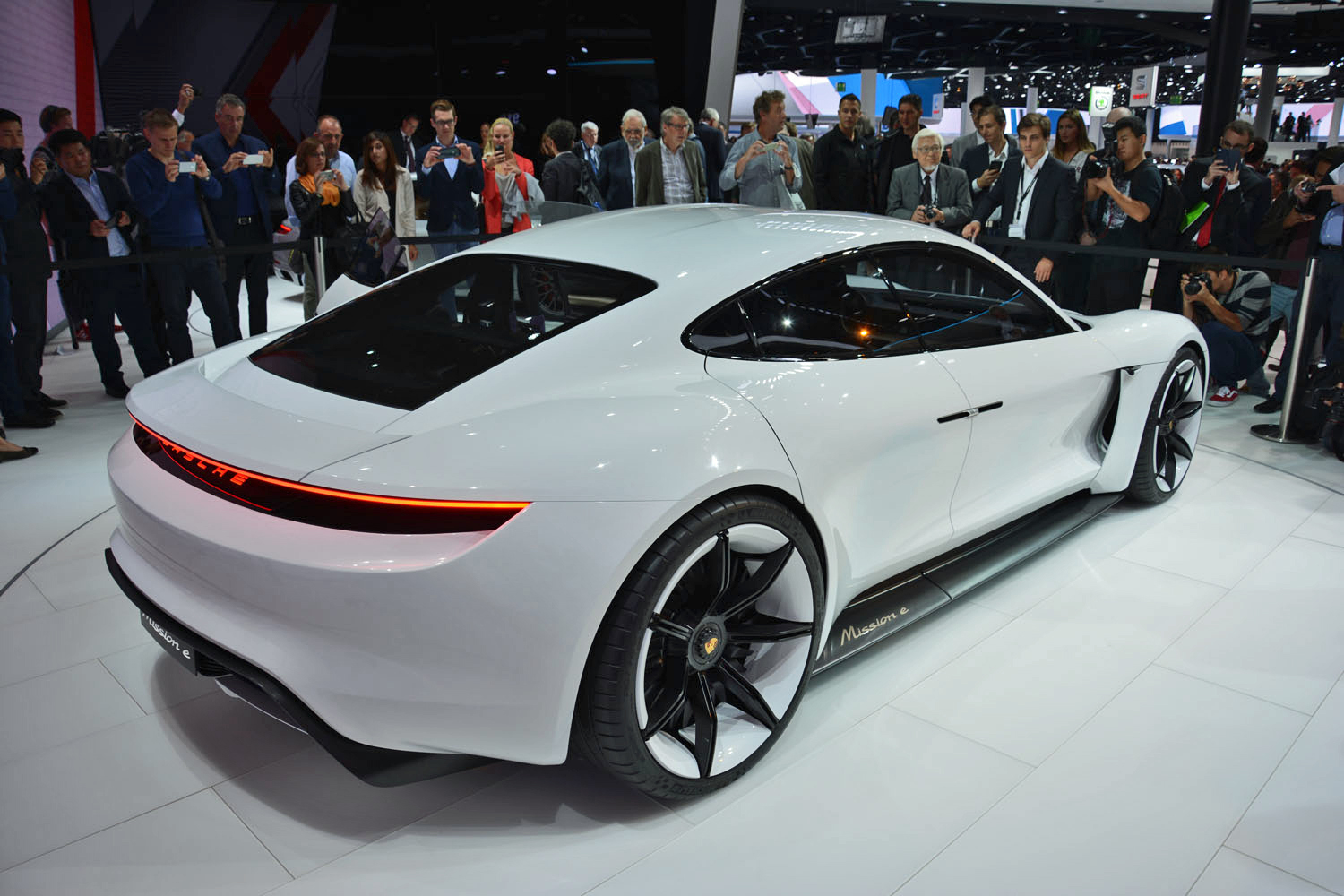 the top 10 best cars from frankfurt motor show porschemissionefrankfurt porsche mission e concept 7