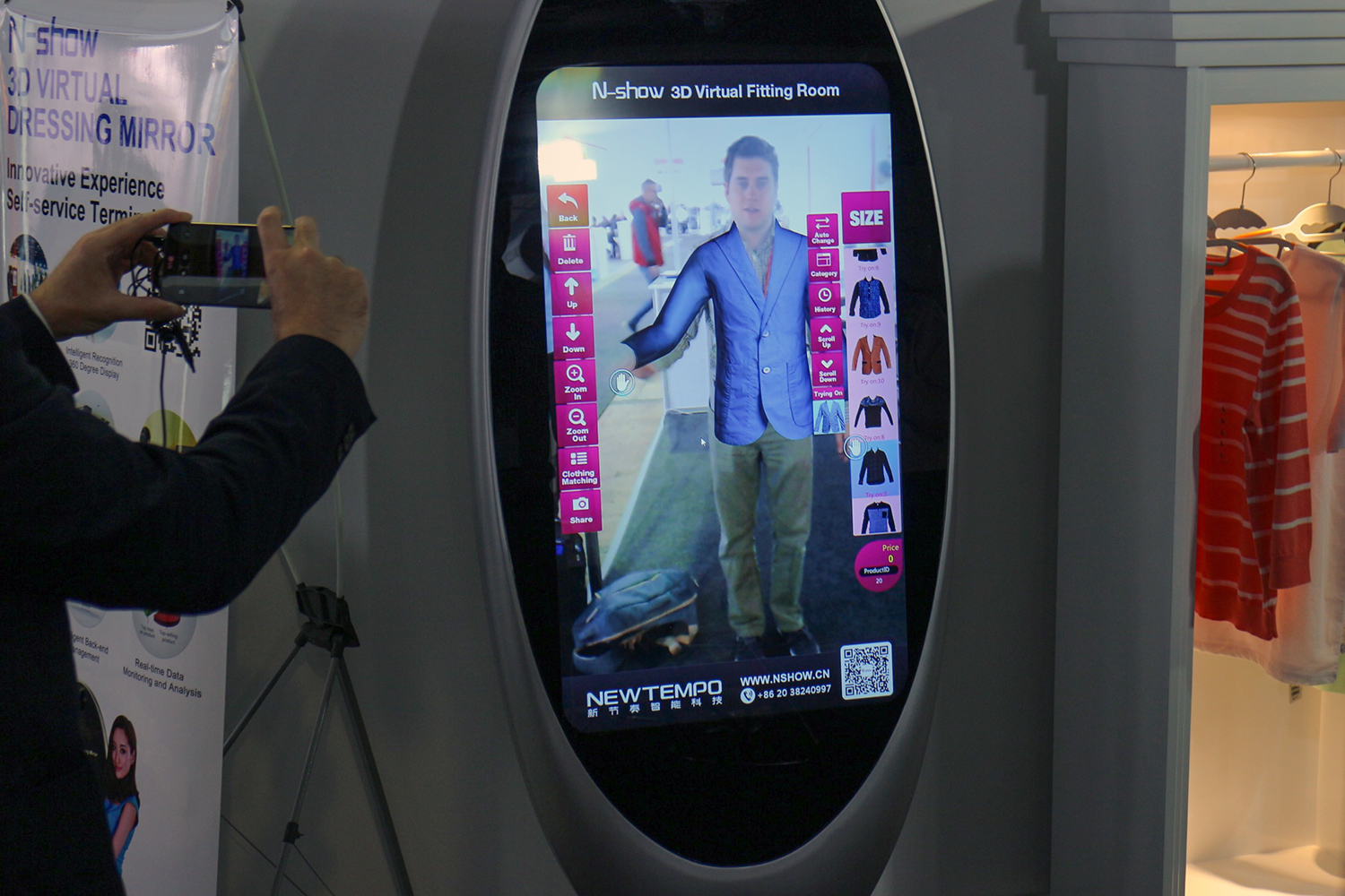 Smart Mirror Clothes