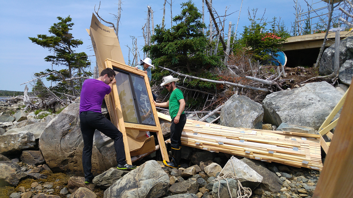 island yurt trip