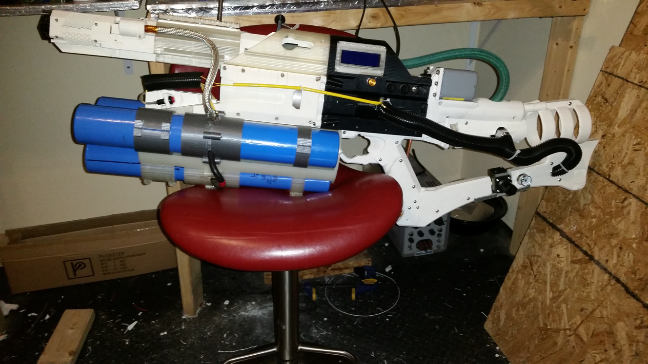 3d printed railgun 3dprinted