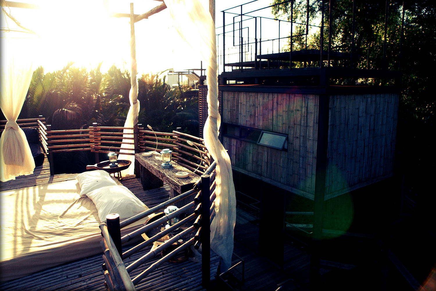 the bangkok tree house hotel lets guests sleep under stars h