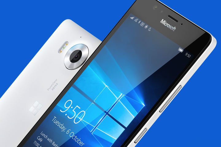 windows 10 for mobile news version 1452682105 lumia 950 950xl front rear