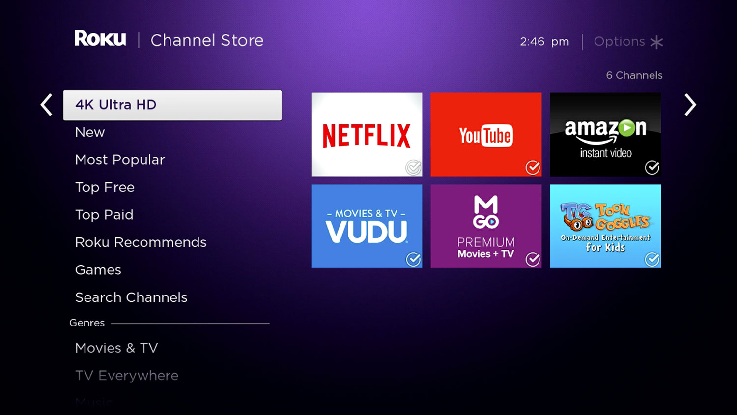 roku 4 news specs price 4k shortcut screen shot