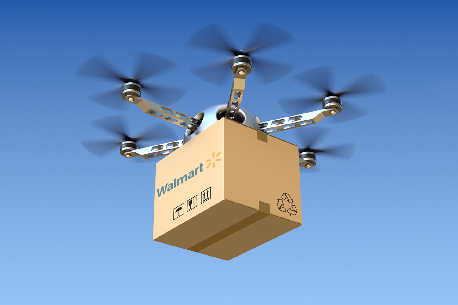 walmart joins race to use drones for home delivery