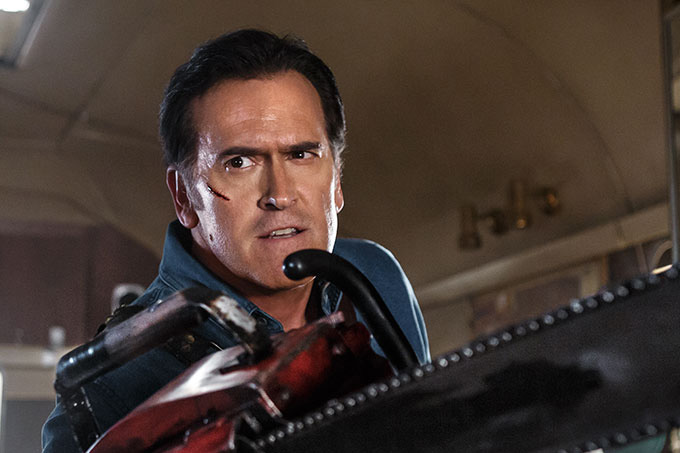 starz renews ash vs evil dead for second season v