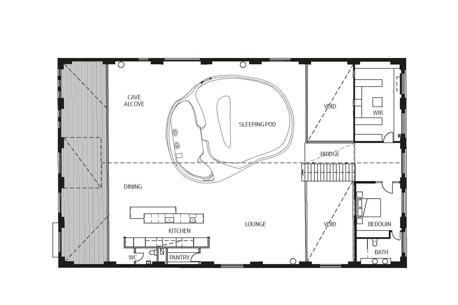 a jc built man cave inside converted warehouse inner city  mancave 001