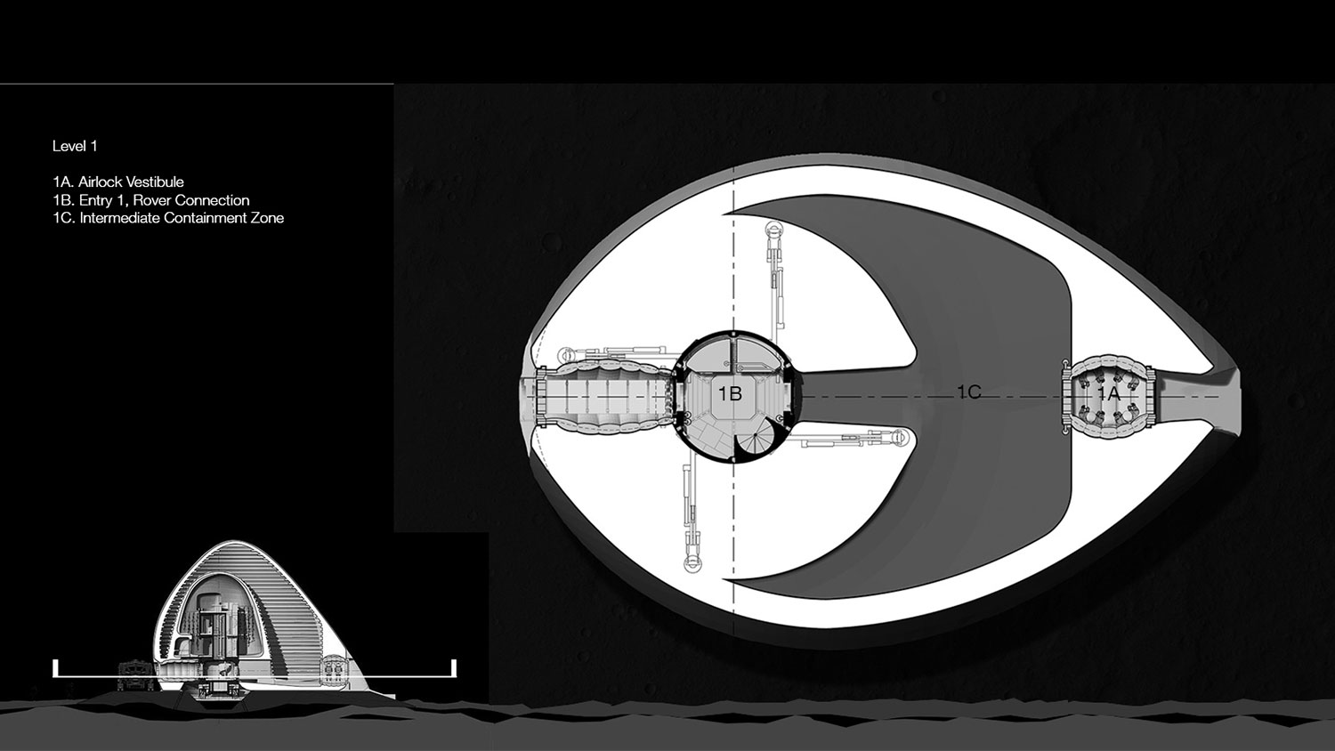 mars 3d printed igloo ice house plans