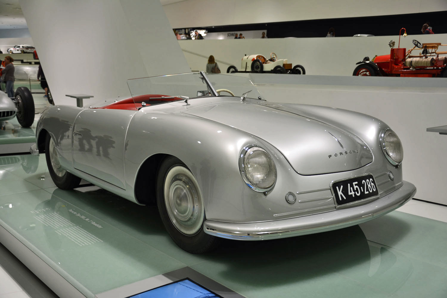 porsche museum stuttgart pictures history 1948 356 no  1