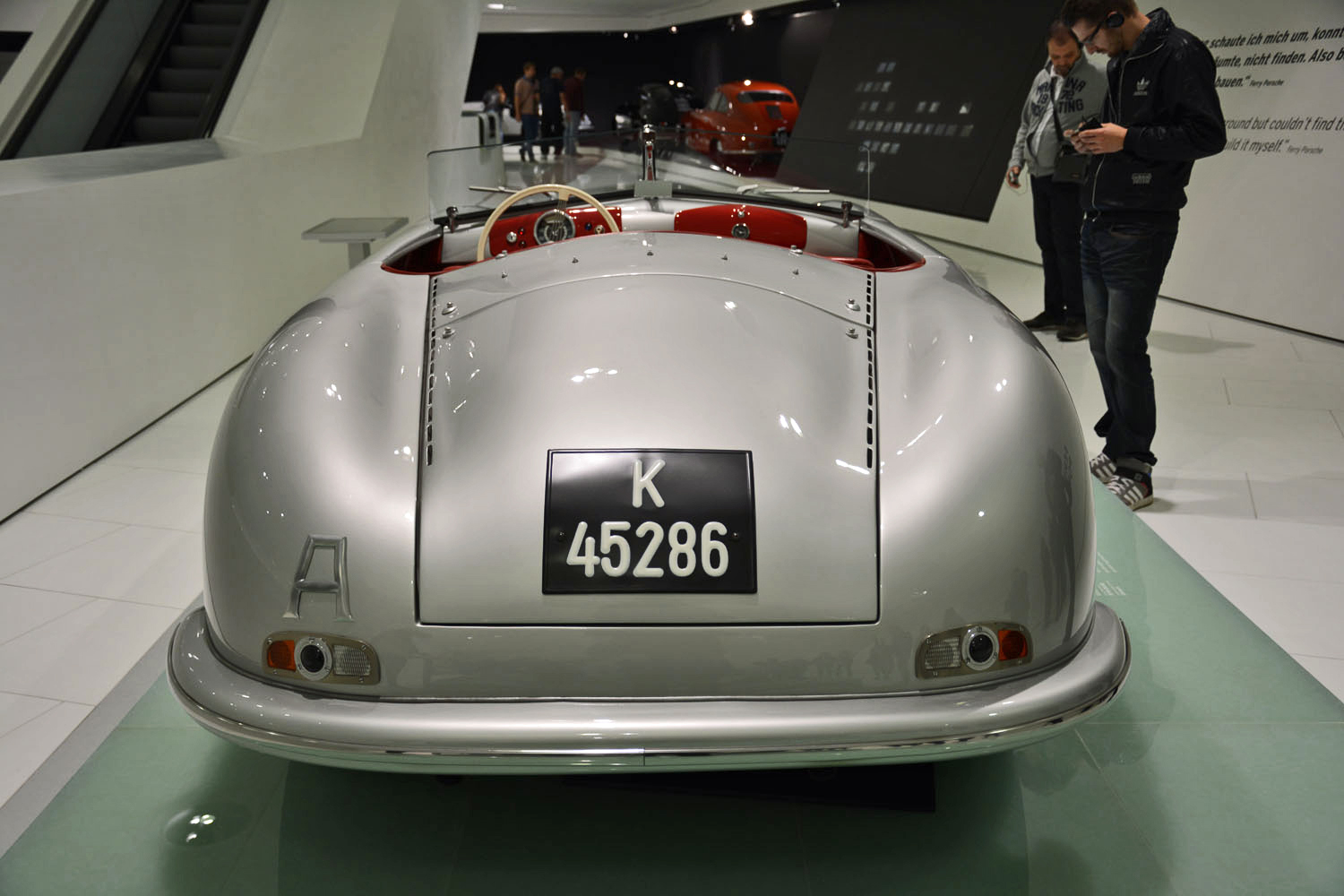 porsche museum stuttgart pictures history 1948 356 no  1