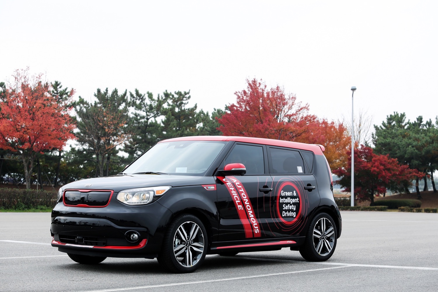 Kia Soul EV autonomous prototype