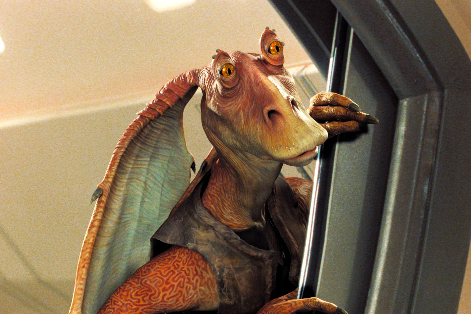 jar binks wont appear in the force awakens